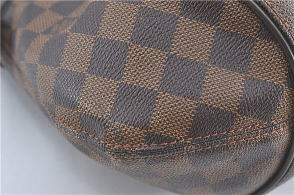Authentic Louis Vuitton Damier Sistina MM Shoulder Hand Bag N41541 LV J1525