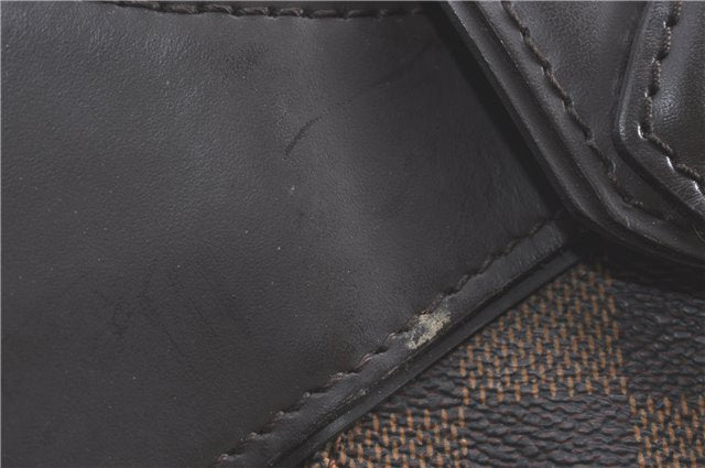 Authentic Louis Vuitton Damier Sistina MM Shoulder Hand Bag N41541 LV J1525