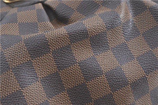Authentic Louis Vuitton Damier Sistina MM Shoulder Hand Bag N41541 LV J1525