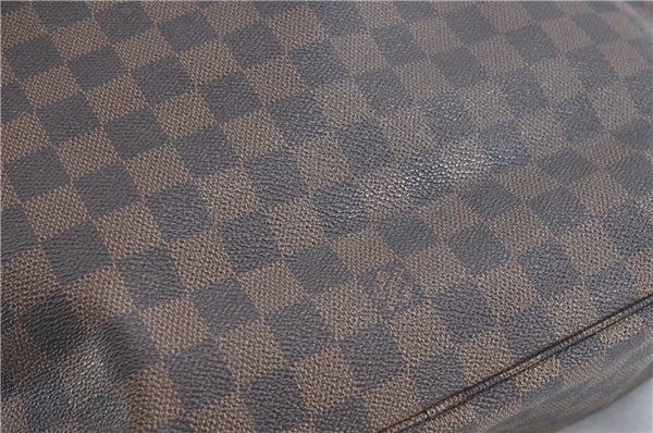 Authentic Louis Vuitton Damier Neverfull MM Shoulder Tote Bag N51105 LV J1527