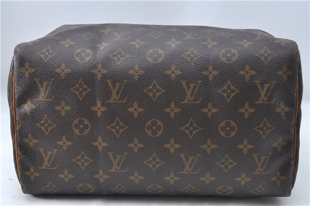 Authentic Louis Vuitton Monogram Speedy 30 Hand Boston Bag M41526 LV J1548