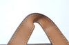 Authentic CELINE Macadam Blason Pattern Backpack PVC Leather Brown J1557