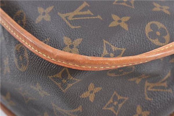 Auth Louis Vuitton Monogram Menilmontant MM Shoulder Cross Bag M40473 LV J1561