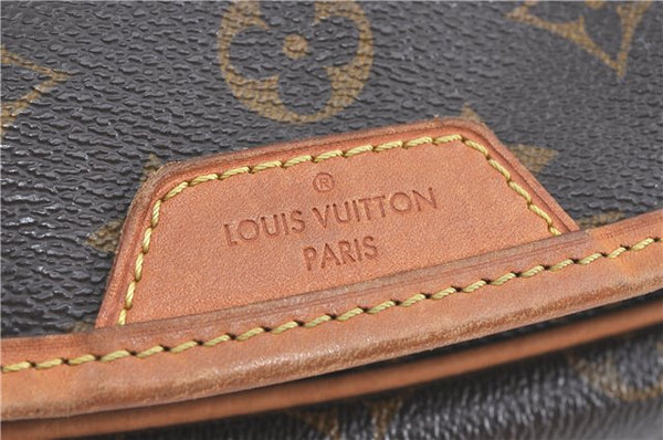Auth Louis Vuitton Monogram Menilmontant MM Shoulder Cross Bag M40473 LV J1561