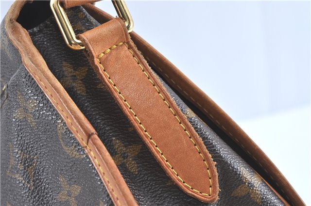 Auth Louis Vuitton Monogram Menilmontant MM Shoulder Cross Bag M40473 LV J1561