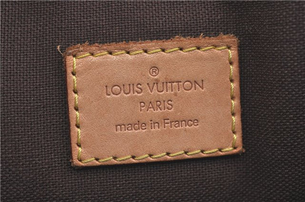 Auth Louis Vuitton Monogram Menilmontant MM Shoulder Cross Bag M40473 LV J1561