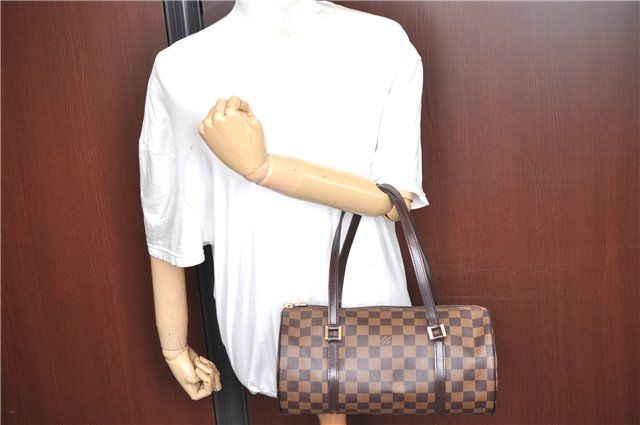 Authentic Louis Vuitton Damier Papillon 30 Hand Bag Purse N51303 LV J1565
