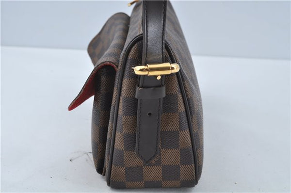 Authentic Louis Vuitton Damier Ravello GM Shoulder Bag Purse N60006 LV J1571