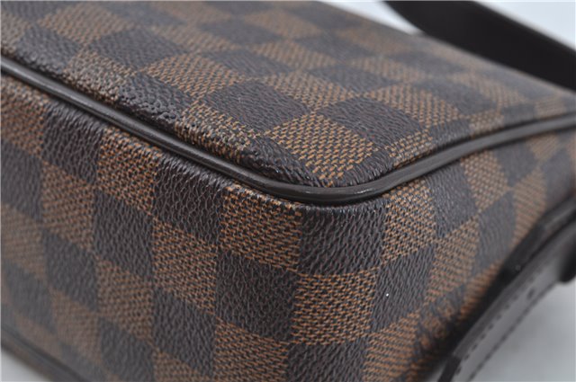 Authentic Louis Vuitton Damier Ravello GM Shoulder Bag Purse N60006 LV J1571