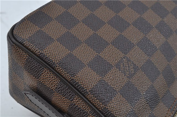 Authentic Louis Vuitton Damier Ravello GM Shoulder Bag Purse N60006 LV J1571