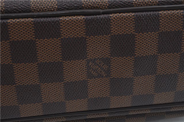 Authentic Louis Vuitton Damier Ravello GM Shoulder Bag Purse N60006 LV J1571