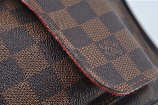 Authentic Louis Vuitton Damier Ravello GM Shoulder Bag Purse N60006 LV J1571