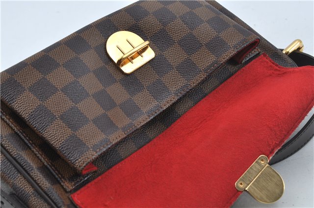 Authentic Louis Vuitton Damier Ravello GM Shoulder Bag Purse N60006 LV J1571