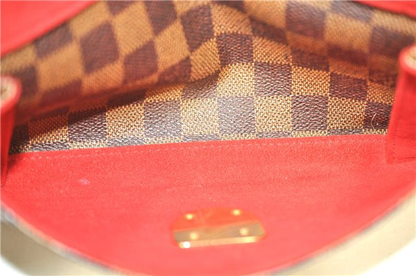 Authentic Louis Vuitton Damier Ravello GM Shoulder Bag Purse N60006 LV J1571