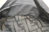 Authentic FENDI Zucca Skirt Cotton USA 4 Size 26 inch Brown Black J1572