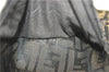 Authentic FENDI Zucca Skirt Cotton USA 4 Size 26 inch Brown Black J1572