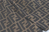 Authentic FENDI Zucca Skirt Cotton USA 4 Size 24 inch Brown Balck J1573