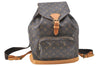 Authentic Louis Vuitton Monogram Montsouris GM Backpack M51135 LV J1575