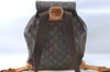 Authentic Louis Vuitton Monogram Montsouris GM Backpack M51135 LV J1575