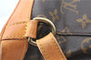 Authentic Louis Vuitton Monogram Montsouris GM Backpack M51135 LV J1575