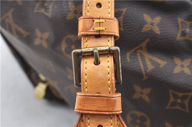 Authentic Louis Vuitton Monogram Montsouris GM Backpack M51135 LV J1575