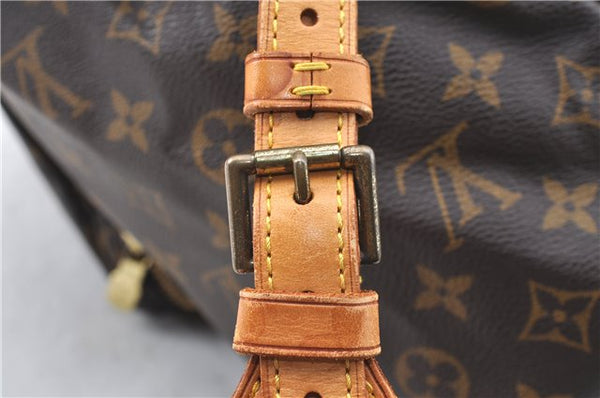 Authentic Louis Vuitton Monogram Montsouris GM Backpack M51135 LV J1575