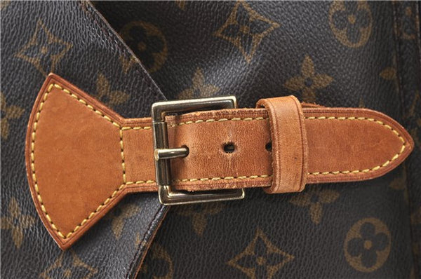 Authentic Louis Vuitton Monogram Montsouris GM Backpack M51135 LV J1575