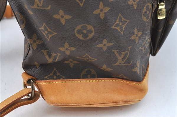 Authentic Louis Vuitton Monogram Montsouris GM Backpack M51135 LV J1575