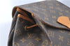 Authentic Louis Vuitton Monogram Montsouris GM Backpack M51135 LV J1575