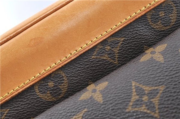 Authentic Louis Vuitton Monogram Montsouris GM Backpack M51135 LV J1575