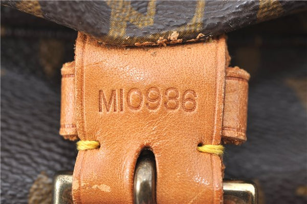 Authentic Louis Vuitton Monogram Montsouris GM Backpack M51135 LV J1575