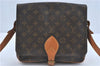 Auth Louis Vuitton Monogram Cartouchiere GM Shoulder Cross Bag M51252 LV J1578