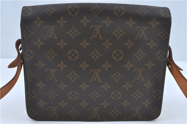 Auth Louis Vuitton Monogram Cartouchiere GM Shoulder Cross Bag M51252 LV J1578