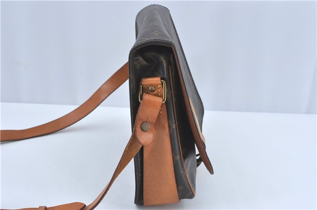 Auth Louis Vuitton Monogram Cartouchiere GM Shoulder Cross Bag M51252 LV J1578