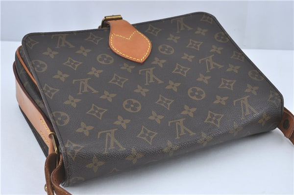 Auth Louis Vuitton Monogram Cartouchiere GM Shoulder Cross Bag M51252 LV J1578