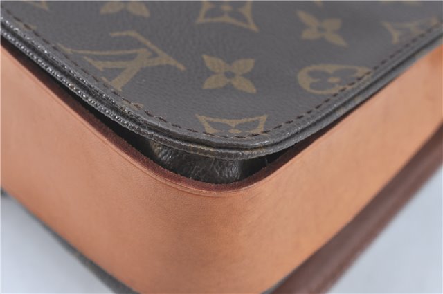 Auth Louis Vuitton Monogram Cartouchiere GM Shoulder Cross Bag M51252 LV J1578