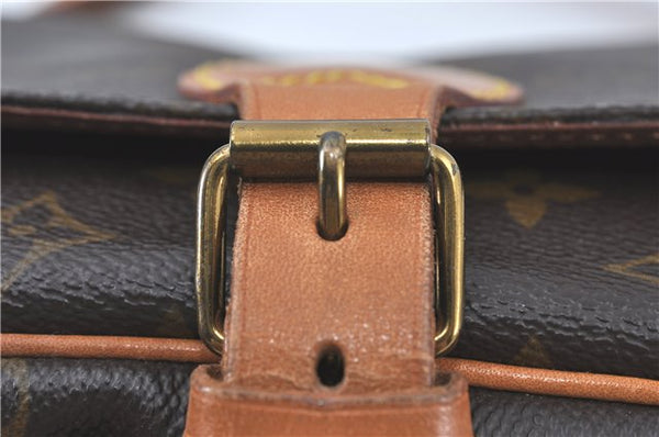 Auth Louis Vuitton Monogram Cartouchiere GM Shoulder Cross Bag M51252 LV J1578