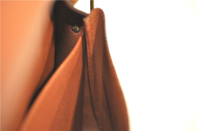 Auth Louis Vuitton Monogram Cartouchiere GM Shoulder Cross Bag M51252 LV J1578