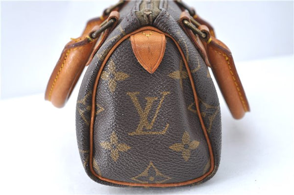 Authentic Louis Vuitton Monogram Mini Speedy Hand Bag Old Model LV J1582