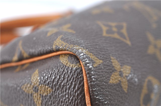 Authentic Louis Vuitton Monogram Mini Speedy Hand Bag Old Model LV J1582