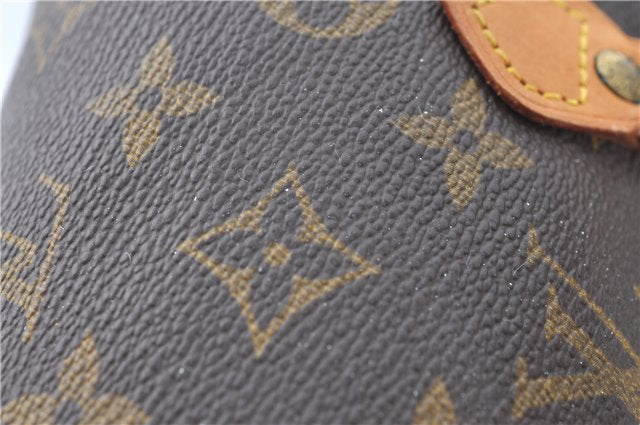 Authentic Louis Vuitton Monogram Mini Speedy Hand Bag Old Model LV J1582