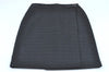 Authentic FENDI Zucchino Skirt Cotton USA 2 Leather Black J1584