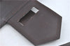 Authentic YVES SAINT LAURENT Shoulder Clutch Bag Purse Leather Brown Junk J1612