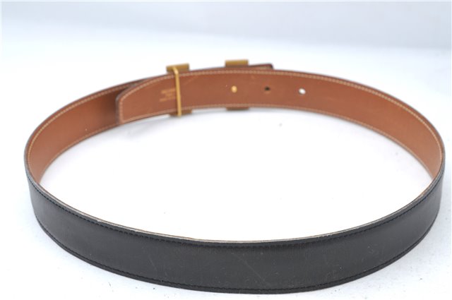 Authentic HERMES Constance Ladies Leather Belt Size 70cm 27.6