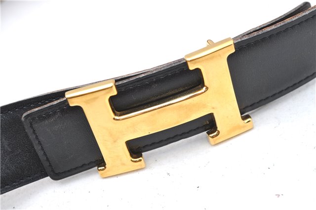 Authentic HERMES Constance Ladies Leather Belt Size 70cm 27.6