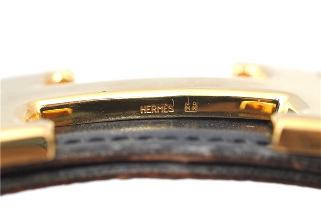 Authentic HERMES Constance Ladies Leather Belt Size 70cm 27.6