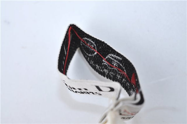 Authentic Christian Dior Trotter Scarf Silk White CD J1624