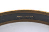 Authentic HERMES Email PM Bangle Instrument Motif Gold Blue J1626