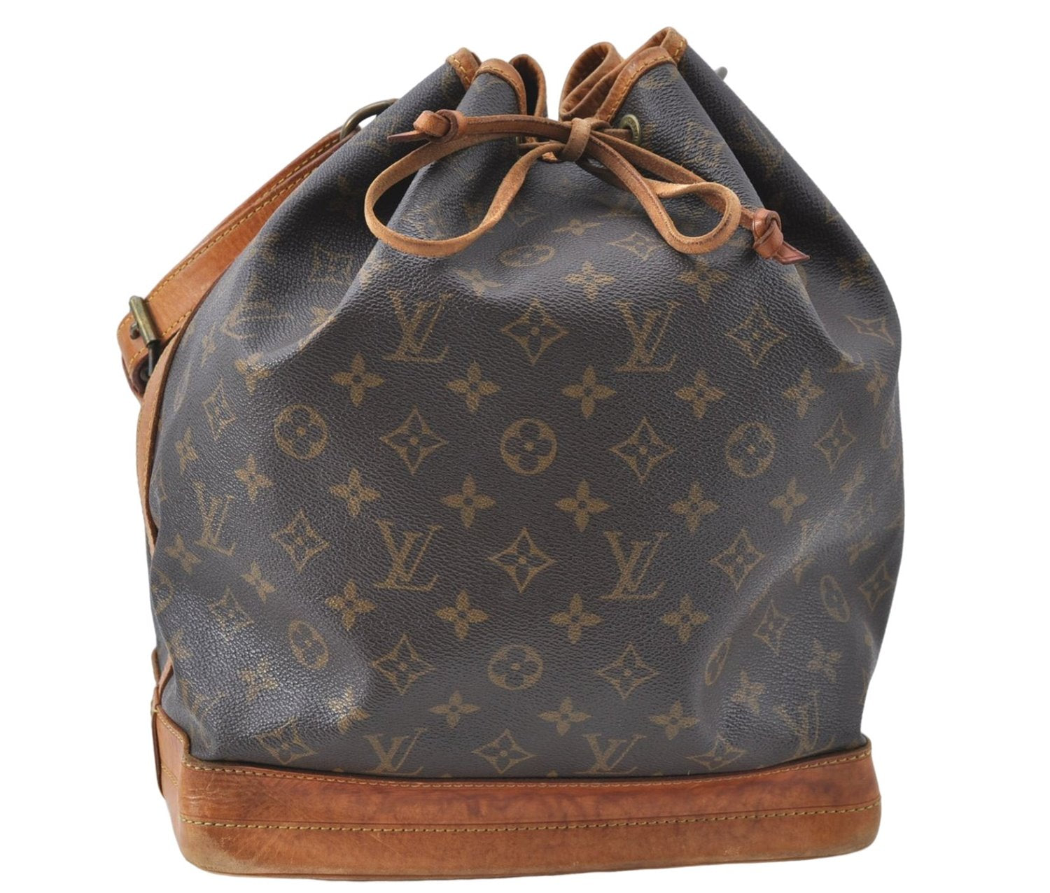 Authentic Louis Vuitton Monogram Noe Shoulder Bag M42224 LV J1649