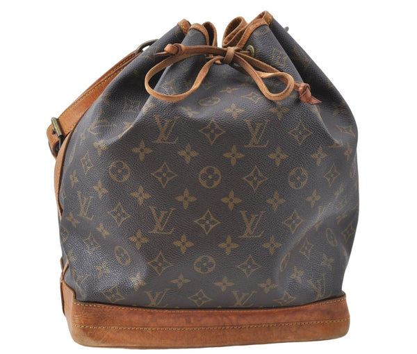 Authentic Louis Vuitton Monogram Noe Shoulder Bag M42224 LV J1649
